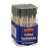 Acadian Trading Frilled Toothpicks Assorted Colors
