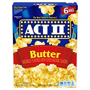 Act II Butter Microwave Popcorn.