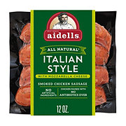 aidells Smoked Chicken Sausage Links - Italian Style Mozzarella Cheese, 4 ct
