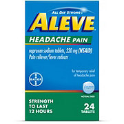 Aleve Headache Pain Tablets - Shop Medicines & Treatments At H-E-B