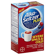 Alka-Seltzer Plus Severe Sinus, Berry Fusion - Shop Medicines ...