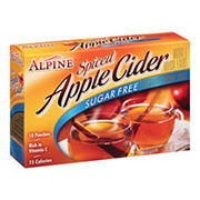 Alpine Spiced Apple Cider Sugar Free Instant Powdered Drink Mix Shop Mixes Flavor Enhancers At H E B