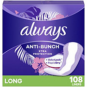 U By Kotex Security Lightdays Extra Coverage Panty Liners Shop Pads Liners At H E B