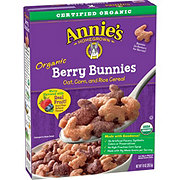 Annie S Homegrown Organic Cocoa Bunnies Cereal At H E B Annie S Homegrown Organic Berry Bunnies Cereal