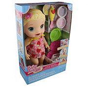 baby alive snackin lily blonde doll