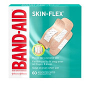BAND-AID Brand Flexible Fabric Adhesive Bandages, Assorted Sizes