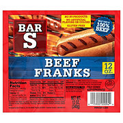 bar s hot dogs nutrition