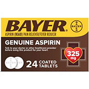 Bayer Aspirin Pain Reliever/Fever Reducer Low Dose 81 mg Enteric Safety ...