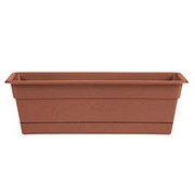 Bloem Duracott Terra Cotta Window Box Planter - Shop Patio & Outdoor at ...