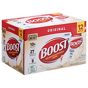 BOOST Original Complete Nutritional Drink Drink Very Vanilla 12 pk - Shop  Diet & Fitness at H-E-B