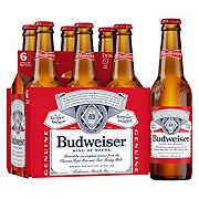 Budweiser Beer 12 oz Longneck Bottles - Shop Beer & Wine at H-E-B