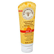 burt's bees sunscreen ingredients