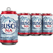 Busch Non-Alcoholic Beer 12 oz Cans - Shop Beer & Wine at H-E-B