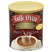 Caffe D'Vita Hot Cocoa, Premium Instant