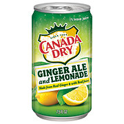 Canada Dry Ginger Ale And Lemonade - Shop Soda at H-E-B