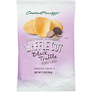 Central Market Black Truffle Kettle Cooked Waffle Cut Potato Chips