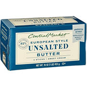 Central Market European Style Unsalted Butter Sticks