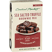 Central Market Sea Salted Truffle Brownie Mix Shop Baking Mixes