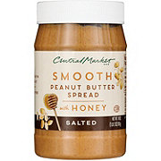 Central Market Smooth Peanut Butter With Honey Shop Peanut