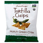 Central Market Tortilla Chips, Hatch Green Chili - Shop Snacks & Candy ...