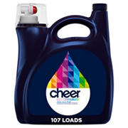 Cheer Colorguard HE Liquid Laundry Detergent 107 Loads - Shop Laundry ...