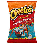 Cheetos Crunchy Flamin' Hot Chipotle Ranch Cheese Flavored Snacks ...