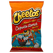 Cheetos Crunchy Flamin' Hot Chipotle Ranch Cheese Flavored Snacks ...