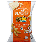 Cheetos Simply Puffs White Cheddar Snacks - Shop Chips At H-E-B