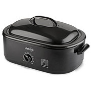 chefstyle 18 Quart Roaster Oven, Black - Shop Appliances at H-E-B