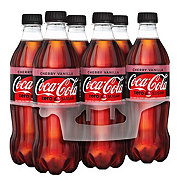 Coca-Cola Zero Sugar Cherry Vanilla Coke 16.9 oz Bottles - Shop Soda at ...