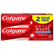 colgate optic white advanced teeth whitening toothpaste sparkling white