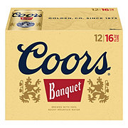 Coors Banquet Beer 16 oz Cans - Shop Beer at H-E-B