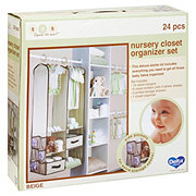 delta children 24 piece nursery closet set