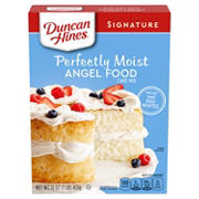 Duncan Hines Angel Food Cake Mix - Shop Baking Ingredients at H-E-B
