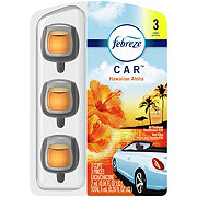 febreze air freshener car vent clips hawaiian aloha 5 count