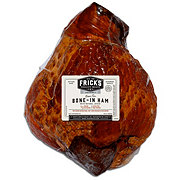 Hill Country Fare Fully Cooked Bone In Hickory Smoked Spiral Sliced Ham Shop Pork At H E B