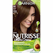 Garnier Nutrisse Nourishing Hair Color Creme 63 Light Golden Brown (Brown  Sugar) - Shop Hair Care at H-E-B