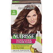Garnier Nutrisse Nourishing Hair Color Foam 6 Light Brown Garnier Nutrisse Nourishing Hair Color Foam 6 Light Brown