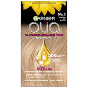 Garnier Olia Oil Powered Permanent Hair Color 9 1 2 1 Lightest Ash