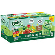 GoGo SqueeZ Applesauce Pouches Variety Pack (Apple, Peach, Gimme Five ...