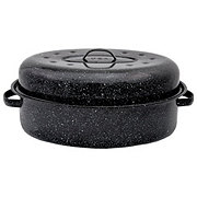 Granite Ware Covered Oval Roaster Shop Bakeware At H E B