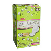 100 cotton maxi pads