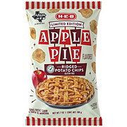 H-E-B Apple Pie Ridged Potato Chips - Shop Snacks & Candy At H-E-B