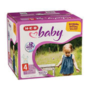 heb diapers size 3