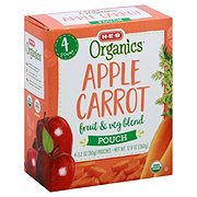 H-E-B Organics Blended Fruit & Veg Pouches – Apple Sweet Potato - Shop ...