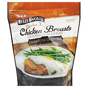 H-E-B Chicken Fried Chicken Breasts with Cream Style Gravy Mix - Shop ...