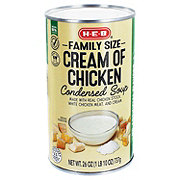 H-E-B Cream of Chicken Condensed Soup - Family Size - Shop Soups ...