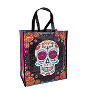 H-E-B Day Of The Dead Sugar Skull Reusable Large Tote - Shop Food ...