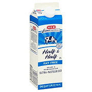 H E B Fat Free Half Half Shop Cream At H E B