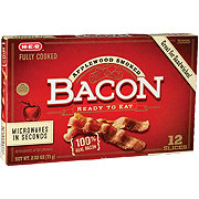 H-E-B Fully Cooked Applewood Smoked Bacon